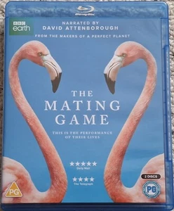 THE MATING GAME BLU-RAY BBC EARTH DAVID ATTENBOROUGH  - Picture 1 of 2