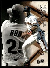 1996 Ultra On-Base Leaders Gold Medallion Barry Bonds San Francisco Giants #2 .