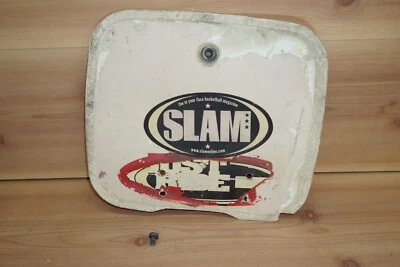 87-91 Yamaha YZ250 YZ 250 matrícula delantera plástico YZ125 YZ490 3XJ-23485-01-00 Foto 1 de 4