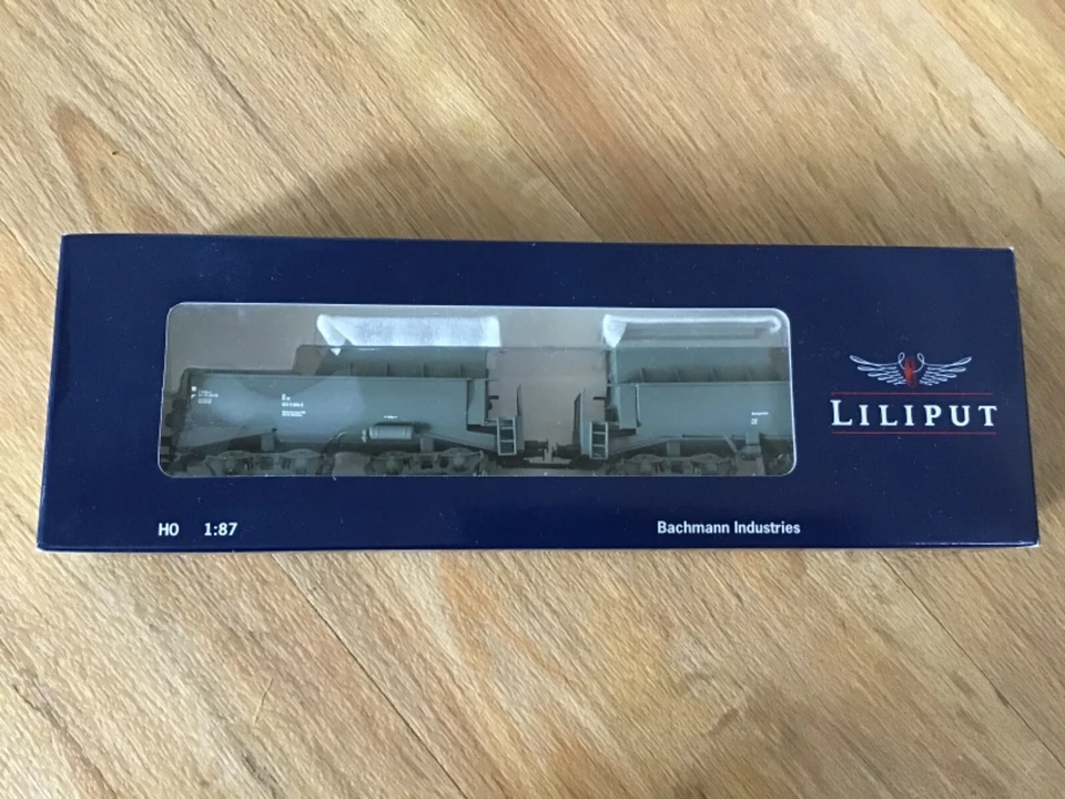 Liliput L230991 Hilfs-Tankwagen Grau DB Epoche IV Doppeleinheit Bauart 964 Boxed - Image 1 of 4