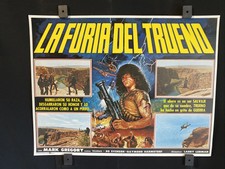 1983~Thunder~MARK GREGORY~BO SVENSON~RAiMUND HARMSTORF~ Orig. Mexican Lobby Card