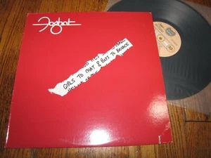 FOGHAT - GIRLS TO CHAT & BOYS TO BOUNCE - BEARSVILLE RECORDS LP - Picture 1 of 2