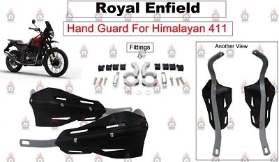 KIT PARAMANI NERO " ADATTO PER ROYAL ENFIELD HIMALAYAN 411" - Immagine 1 di 4