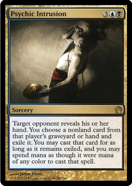 Psychic Intrusion Theros MTG Rare - Image 1 of 1