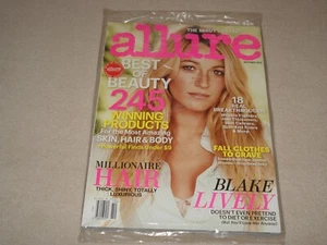 BLAKE LIVELY October 2012 ALLURE MAGAZINE NEW * PARTIALLY SEALED Best of Beauty - Picture 1 of 1