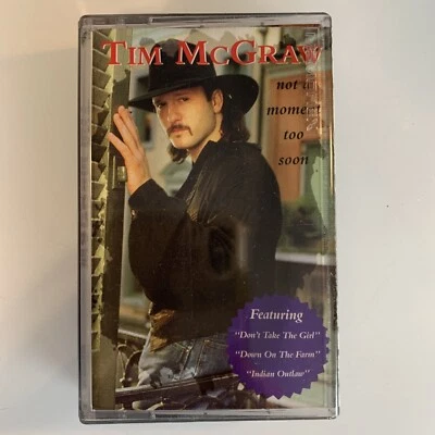 Tim McGraw Not A Moment Too Soon (Cassette) - Image 1 of 2