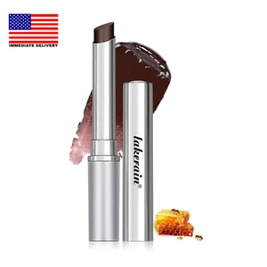 Getönter Lippenbalsam, feuchtigkeitsspendender & pflegender Lippenbalsam, Honig Lippenbalsam in Schwarz, Natur - Bild 1 von 8