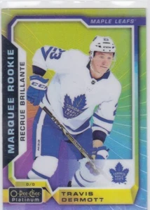 18/19 PLATINUM..TRAVIS DERMOTT..MARQUEE ROOKIE..COLOR WHEEL..# 153..MAPLE LEAFS - Bild 1 von 2
