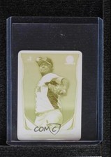 2014 Bowman Chrome Minis Printing Plate Yellow 1/1 Elvis Araujo #113