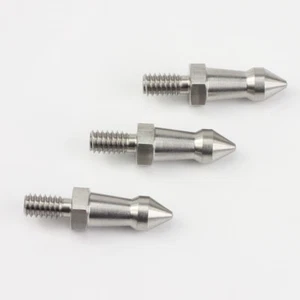 38mm Stainless Steel 1/4"-20 Tripod Monopod Spike Toe fr DSLR Camera Gitzo Benro - Picture 1 of 6