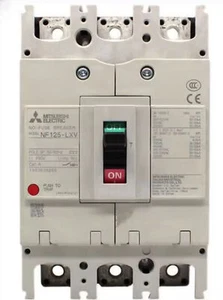 Mitsubishi Moulded Case Circuit Breaker MCCB NF125-LXV 3P 50A - Picture 1 of 1
