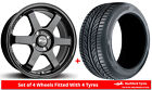 Alloy Wheels & Tyres 18" Fox PF1 For Toyota Aristo [Mk1] 91-97