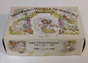 Mrs. Tiggy-Winkle Beatrix Potter Set da asilo nido 4 pezzi, Wedgwood, usato in ottime condizioni - Foto 1 di 20