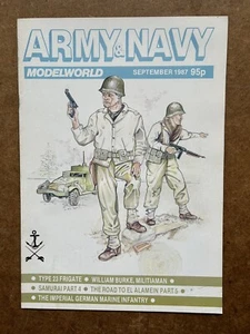 Army & Navy Modelworld magazine September 1987. In very good condition. - Picture 1 of 15
