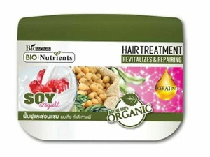 Biowoman Soy Yogurt Organic Hair Treatments Revitalizes Repairing Keratin 250ml. - Picture 1 of 4