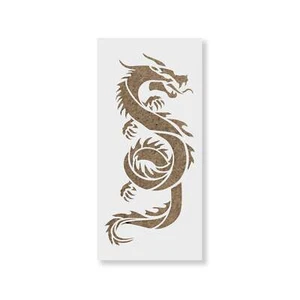 Chinesischer Drache Schablone - Basteln Airbrush Malerei Wand Mylar wiederverwendbar - Bild 1 von 3