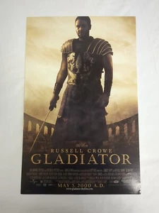 POSTER FILM 11x17 Ridley Scott's GLADIATOR 2000 ORIGINALE ADVANCE! RUSSELL CROWE - Foto 1 di 1