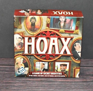 Hoax A Game Of Secret Identities Card Game FFG Board Game VG+ Sleeved