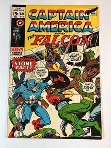 Captain America & The Falcon #134 🔑 1st Sarah Wilson 1st Stoneface 1970 Marvel - Picture 1 of 3