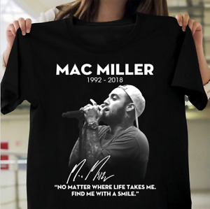 Mac Miller 1992-2018 No Matter Where Life Takes Me Find All size - Free Shipping