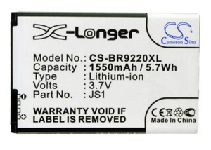 Batterie 1550mAh Pour BLACKBERRY Curve 9220 9230 Curve 9310 9315 9320 JS1 - Photo 1 sur 5