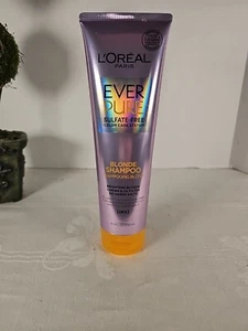L'Oreal Paris Hair Expert Ever Sleek,Bure Creme Sulfate free Blonde Shampoo - Picture 1 of 2