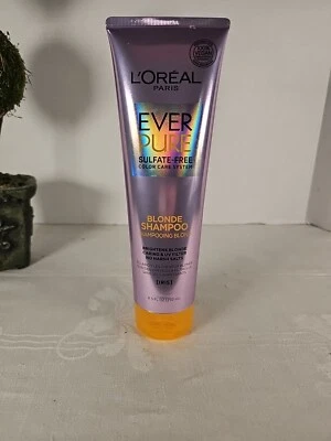 L'Oreal Paris Hair Expert Ever Sleek,Bure Creme Sulfate free Blonde Shampoo - Image 1 of 2