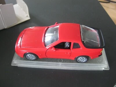 PORSCHE 944 TURBO ROUGE ROT RED NZG Modelle 264 au 1/43 NEUVE + BOITE TTBE - Photo 1/4