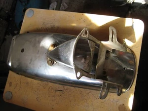 Honda CB750 SOHC Circa 1973-1976 Original Rear Fender Mudguard +bracket - Picture 1 of 6