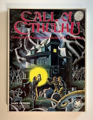 Call of Cthulhu Box Set (1983) - 3rd Ed - Chaosium 2301-X - EX - Image 1 of 4
