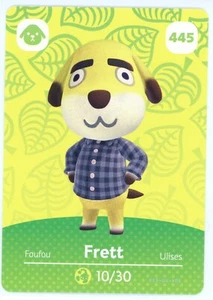 Tarjeta Amiibo Auténtica Animal Crossing - Traste 445 - Serie 5 Genuina Sin Escanear - Imagen 1 de 2