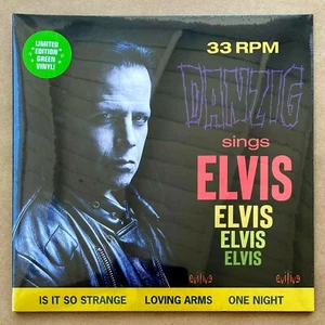 Danzig Sings Elvis Coke Bottle Green Gatefold Vinyl Record LP Sealed Misfits - Picture 1 of 6