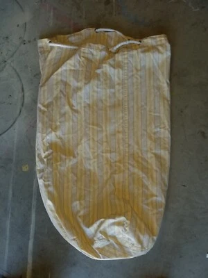 Restoration Hardware "Cabana Stripe" Laundry Hamper Liner or Bag - Image 1 of 4