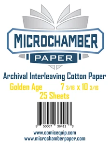 MicroChamber Paper Golden Size 25 Sheets 7-3/16" x 10-3/16" - Picture 1 of 4