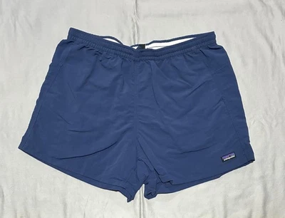 Pantalones Cortos Patagonia Mujer Grandes Azul Bolsas Nylon Senderismo Camping Exterior Bolsillos Foto 1 de 4