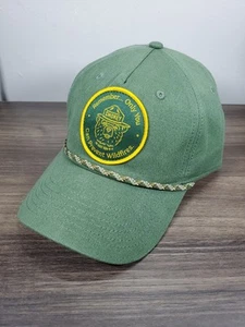 Cappello snapback Smokey l'orso solo tu puoi prevenire gli incendi toppa verde con corda - Foto 1 di 11