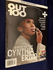 Out 100 -Icon of the Year Cynthia Erivo 30th Anniversary Dec 2024 - Picture 1 of 5
