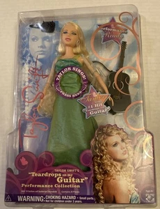 2008 Taylor Swift Puppe Tränen auf meiner Gitarre Jakks Pacific Neu in Verpackung verbeultes Paket - Bild 1 von 12