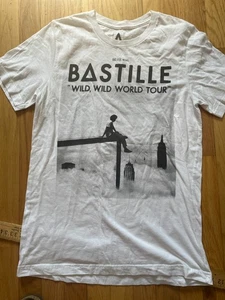 Bastille Band 2017 Wild Wild World Tour T-Shirt M - Picture 1 of 5