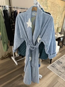 Albornoz Canyon Group Chenille Moon & Stars talla XL hecho a mano en EE. UU. - Imagen 1 de 7
