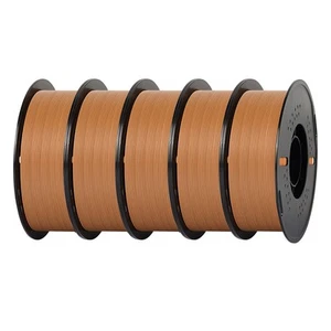 Filament d'imprimante 3D PETG 5 kg 1,75 mm bundle bobine haute vitesse 1 kg/rouleau noir FR - Photo 1/21