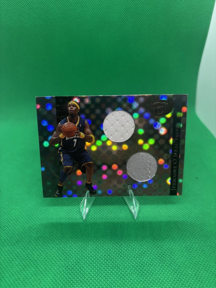 2006-07 Bowman Elevation Power Brokers Dual Relics /99 Jermaine O'Neal #PBDR-JO - Image 1 of 2