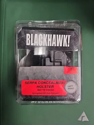Funda de ocultación Blackhawk Serpa CQC Springfield XD subcompacta 🇺🇸 NUEVA IZQUIERDA Foto 1 de 4