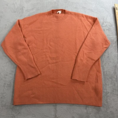 COS 100% Cashmere Sweater Mens Medium Crew Neck Pullover Chunky Knit Long Sleeve - Image 1 of 4