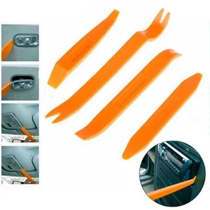 Kit 4 Leve per Smontaggio Componenti in Plastica Carrozzeria Pannelli Auto Car - Imagen 1 de 1