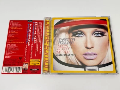 [CD+DVD] Christina Aguilera Keeps Getting Better Greatest Hits Japan Import - Image 1 of 4