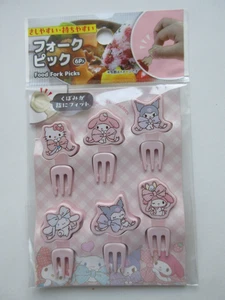 DAISO JAPAN Hello Kitty Essen Gabeln Plektren enthält 6 Stück - Bild 1 von 2