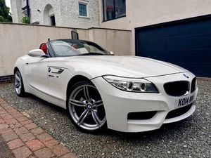 **LOW MILEAGE** 2014 BMW Z4 SDRIVE M SPORT 2.0 PETROL MANUAL WHITE CONVERTIBLE - Picture 1 of 20