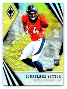 Panini Phoenix #115 Courtland Sutton RC 2018 amarillo SSP/75 - Imagen 1 de 2