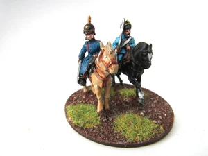 A28 FRANCO PRUSSIAN WAR - PRUSSIAN COMMAND MODELS 28MM WELL PAINTED METAL - Picture 1 of 3